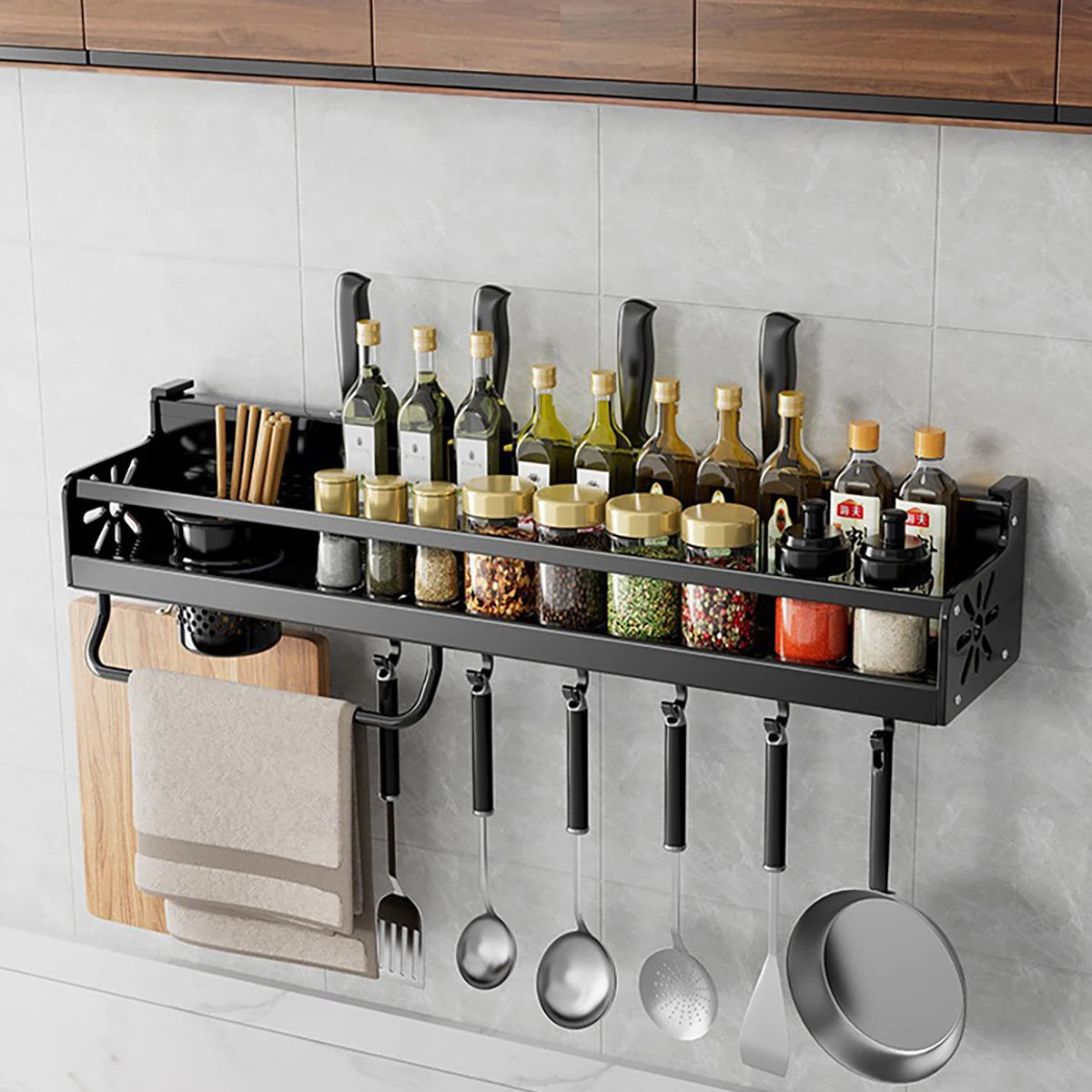 Metal Modern Bookcase Shelf for Home Storage - Multi-Layer