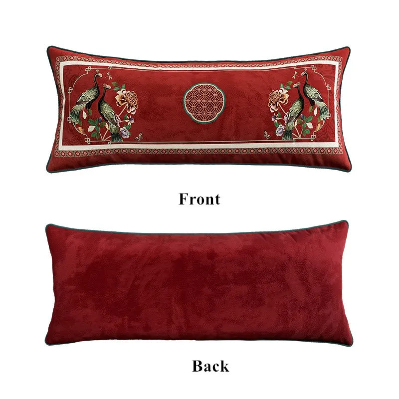 Velvet Decorative Pillow Cover - 35X100cm
