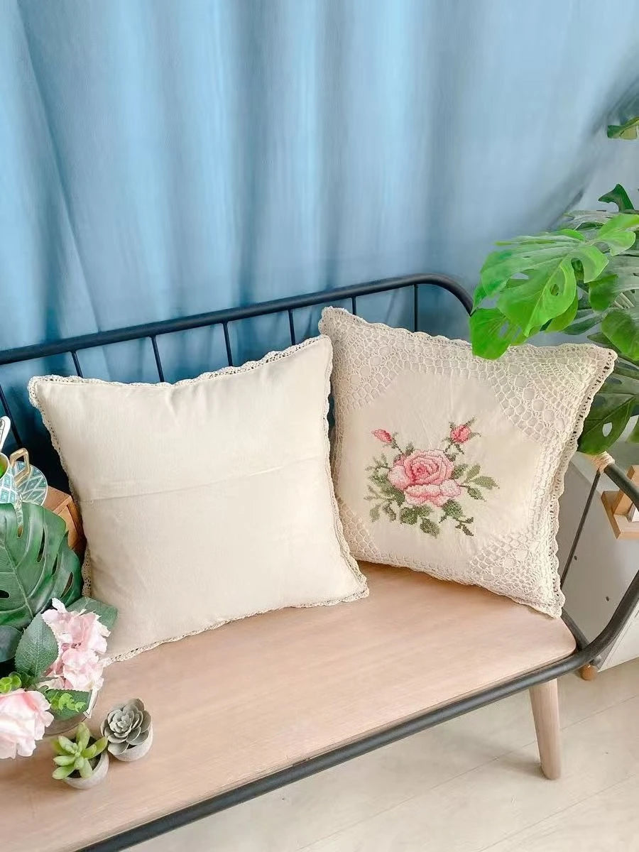 Boho Woven Cushion Cover