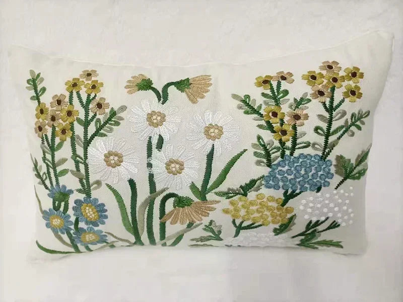 Floral Decorative Cushion Cover