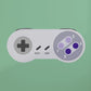 Minimalist Game Controller Canvas Wall Print