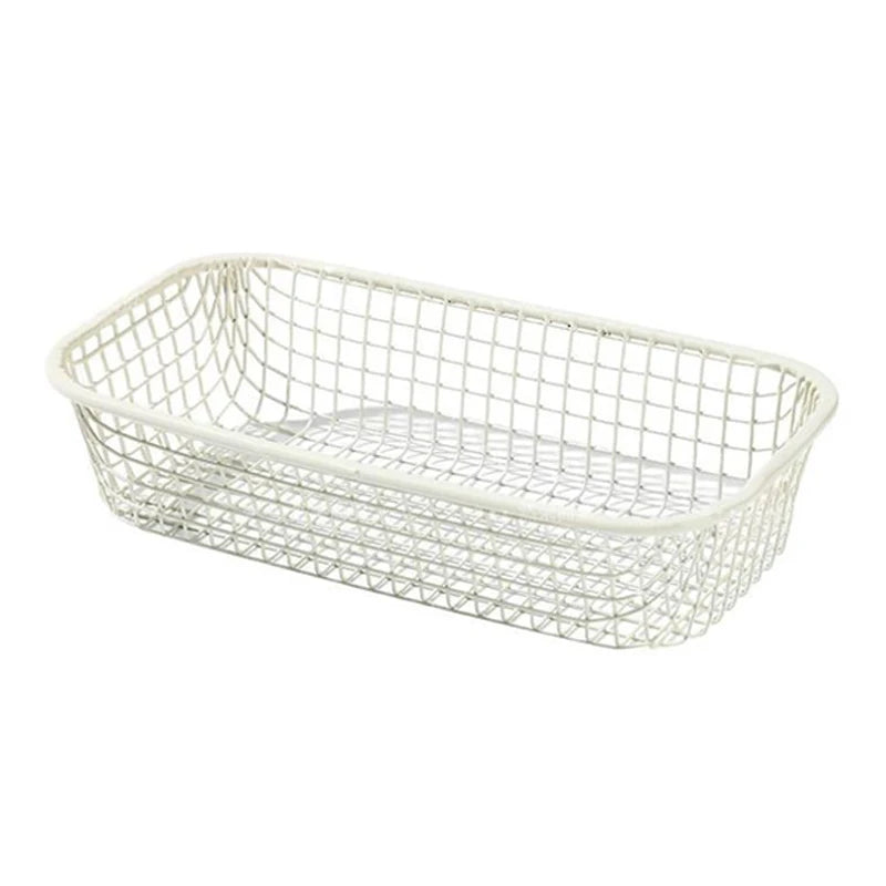 Metal Desktop Organizer Basket - Desktop