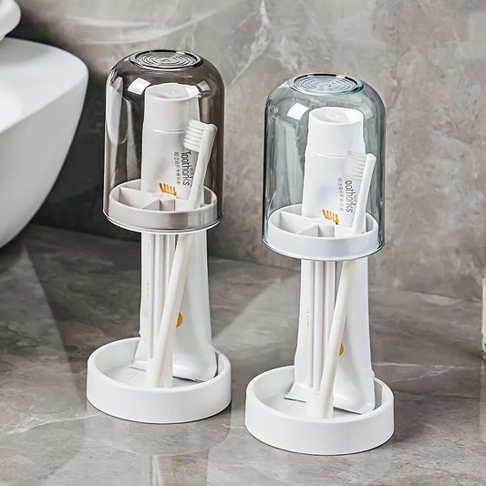 Bathroom Vanity Organizer with Toothbrush Holder