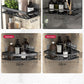 No-Drill Corner Shower Shelf Organizer - Wall-Mounted