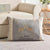 Embroidered Chenille Lumbar Pillow Cover