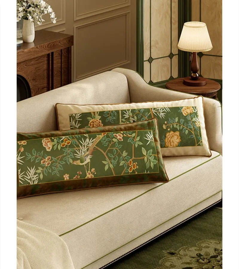 Velvet Decorative Pillow Cover - 35X100cm