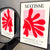 Minimalist Decorative Wall Adhesive Art Poster