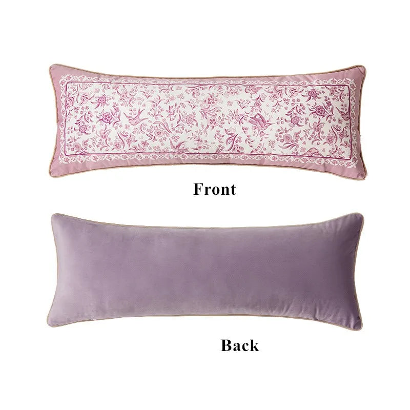Velvet Decorative Pillow Cover - 35X100cm