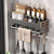 Multi-Tier Spice Storage Rack - Wall-Mounted