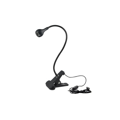 Clip-On Reading Light with Flexible Neck