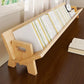 Wood Tilting Desktop Book Rack for Books and Magazines