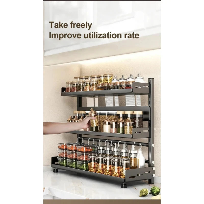 Multi-Tier Spice Storage Rack 2