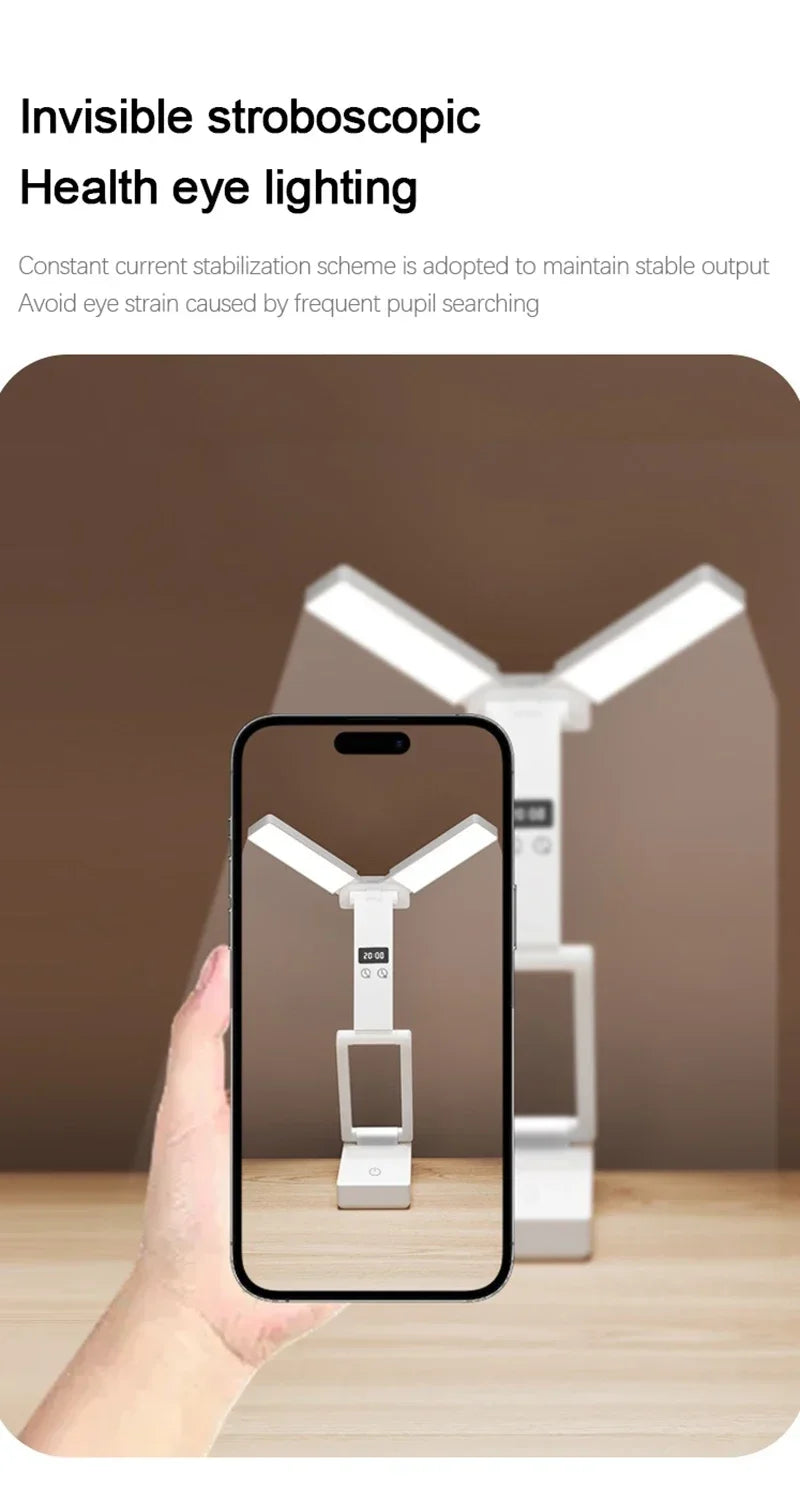 Foldable LED Reading Lamp with USB Charging - Foldable