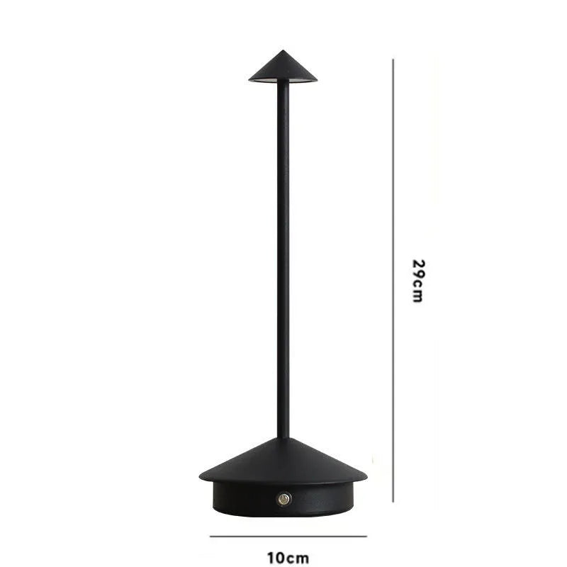 Cordless Touch Table Lamp with Adjustable Brightness - Cordless