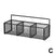 Metal Floating Wall Shelf for Display and Storage
