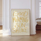 Minimalist College Aesthetic Typography Poster