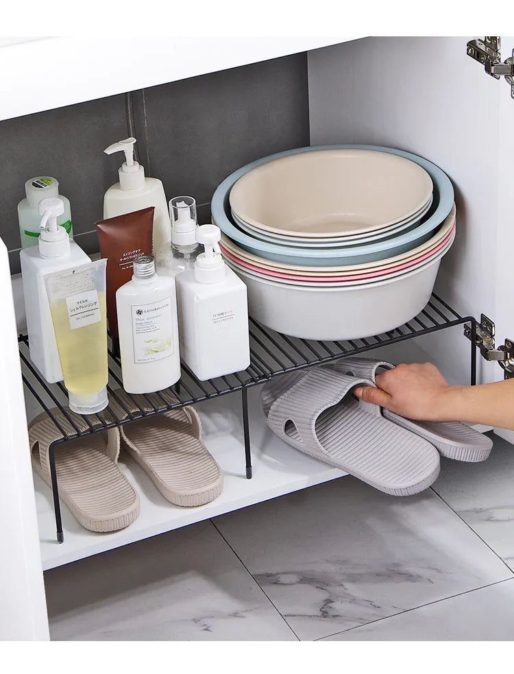 Dish Drying Rack with Drainage Storage - Desktop