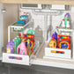 Sliding Under-Sink Organizer Rack - Under-Sink