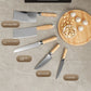 Wall-Mounted Knife and Utensil Organizer