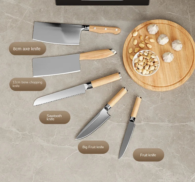Wall-Mounted Knife and Utensil Organizer