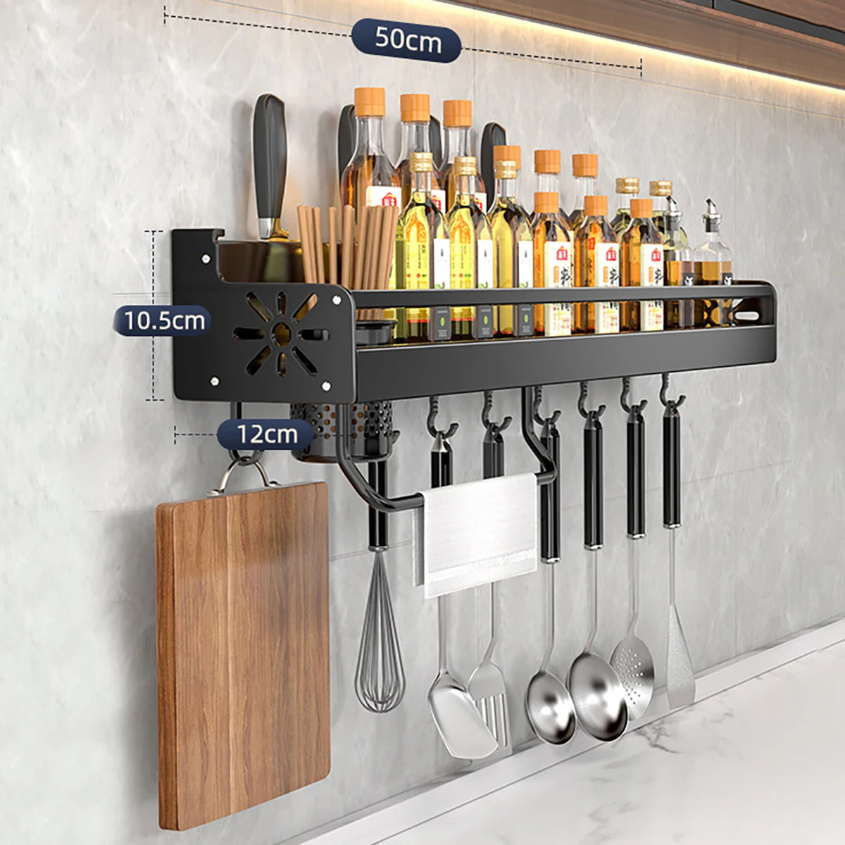 Metal Modern Bookcase Shelf for Home Storage - Multi-Layer