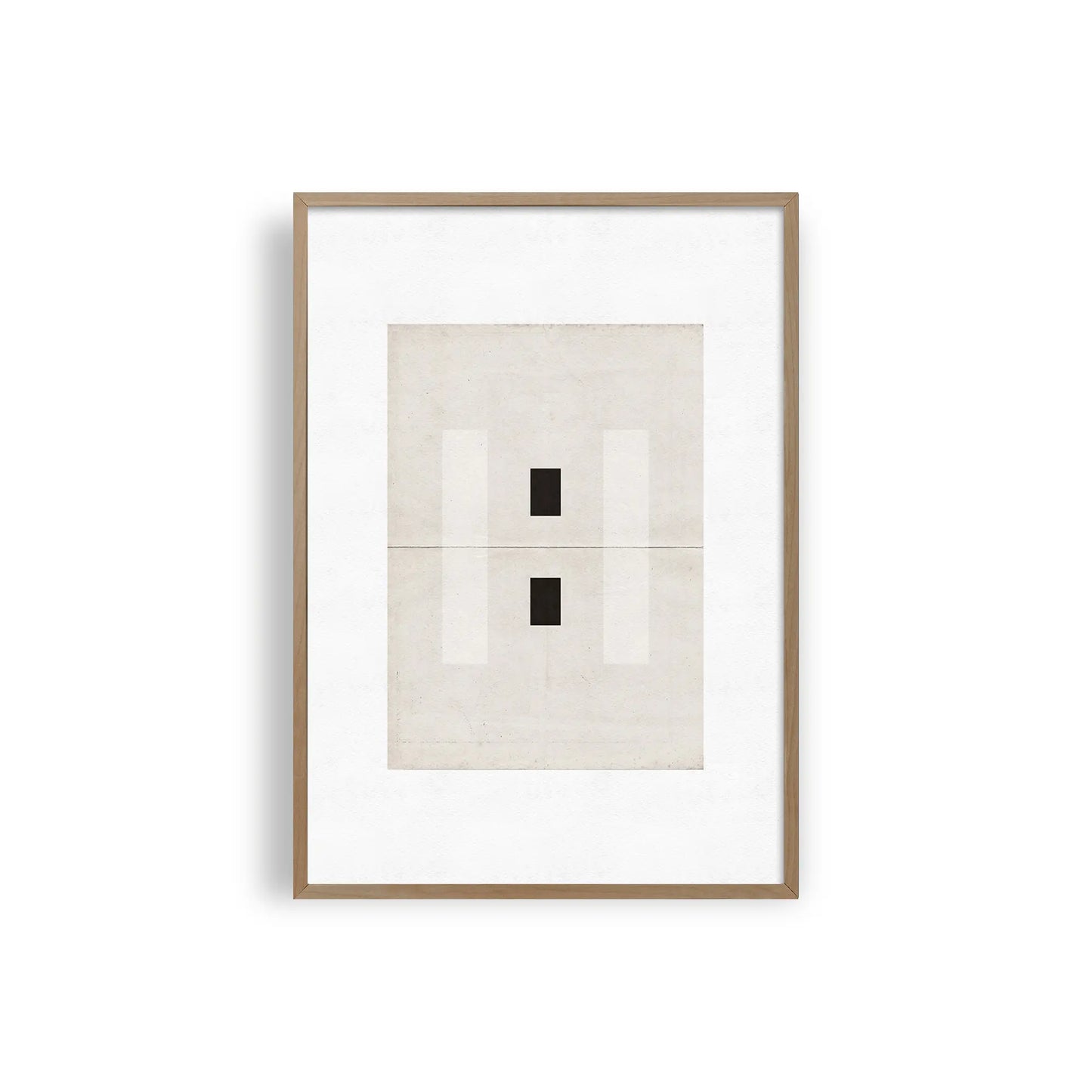 Minimalist Japanese Geometry Canvas Wall Print