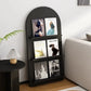Wood Floor-Standing Book Rack for Magazines and Decor