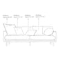 Decorative Cushion Cover for Sofa and Bed - 45x45