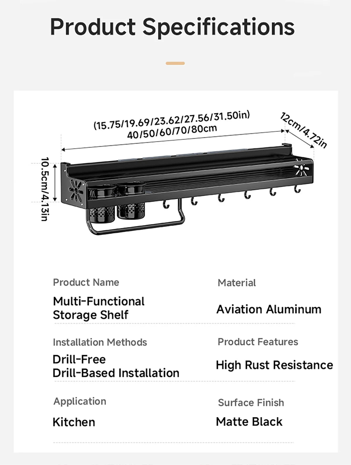 Metal Modern Bookcase Shelf for Home Storage - Multi-Layer