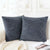 Plush Faux Fur Pillow Cover - Woven