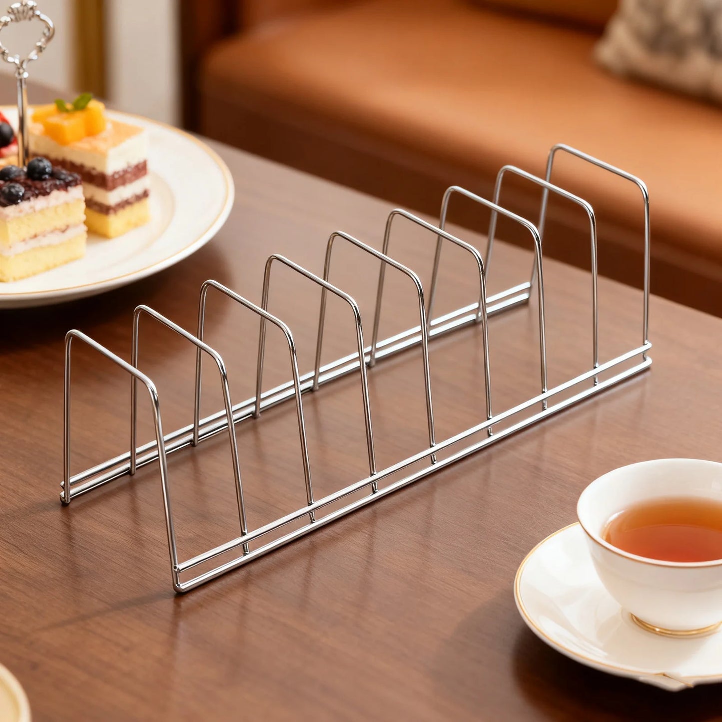 Dish Drying Rack with Drainage Storage