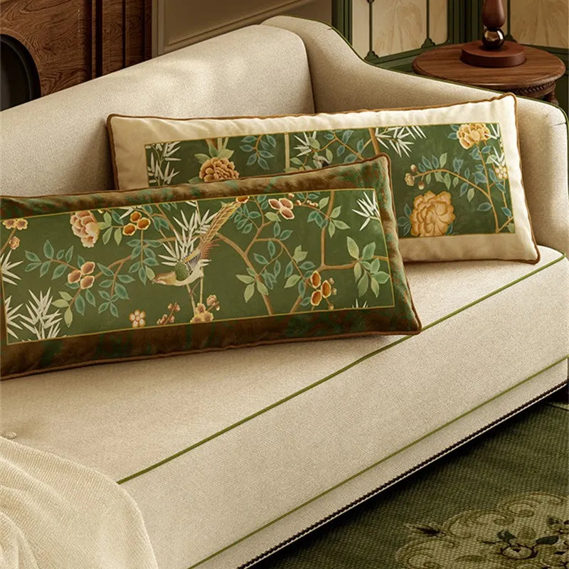 Velvet Decorative Pillow Cover - 35X100cm