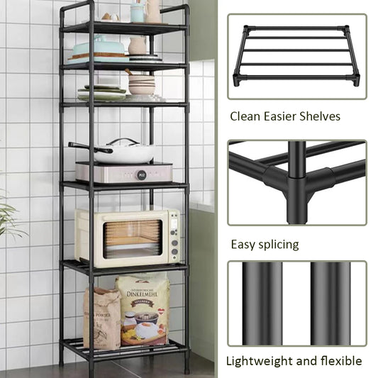 Countertop Microwave Storage Shelf - Multi-Layer