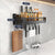Metal Modern Bookcase Shelf for Home Storage - Multi-Layer