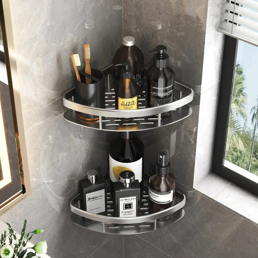 Wall-Mounted Bathroom Storage Shelf